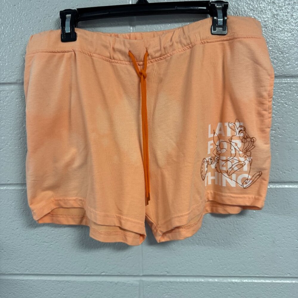 NEW with TAGS! Never worn. Disney World "Always Late" Ladies Pajama Set-Size Lg - Picture 4 of 8